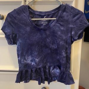 American Eagle Flared Crop Top